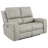 Brickston - Triple Power Reclining Loveseat