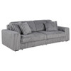 Jacana - Corduroy Upholstered Dual Power Chaise Sofa