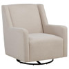 Sorrel - Fabric Upholstered Swivel Glider Arm Chair - Latte