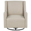 Sorrel - Fabric Upholstered Swivel Glider Arm Chair - Latte