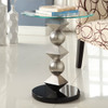 Giselle Chrome Side Table 