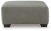 Clarington - Oversized Accent Ottoman - Greystone