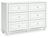 Kozlani - Six Drawer Dresser