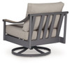 Ocean Beach - Swivel Lounge With Cushion - Gray
