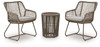 Majors Beach - Outdoor Table And 2 Chairs (Set of 3) - Beige