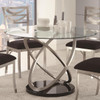 Zoey Silver 5-PC Dining Set
