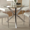 LEAH White 5 Piece Dining Set