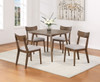 Weldon - 5 Piece Dining Room Set - Brown