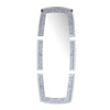 Noralie - 63" X 26" Floor Mirror With Faux Diamonds - Mirrored
