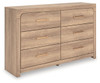 Kinlanni - Six Drawer Dresser