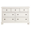 St. Simon - Dresser With Hidden Drawer - White
