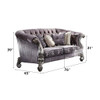 Versailles - Loveseat With 5 Pillows