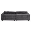 Hilde - Sectional Sofa With 4 Pillows
