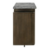 Dillon - Server With Marble Top - Natural / Walnut