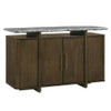 Dillon - Server With Marble Top - Natural / Walnut