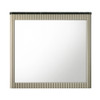 Travonte - Mirror - Gray / Beige