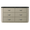 Travonte - Dresser - Gray / Beige