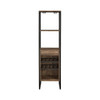 Narik - Wine Rack - Weathered Oak