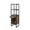 Narik - Wine Cabinet - Weathered Oak