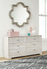 Paxberry - Six Drawer Dresser - Weatherworn - Whitewash