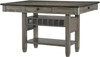 PORTSVILLE Gray 60" Wide x 40" Depth Counter Table