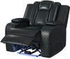 ARMADA Black 39" Wide Power Recliner Chair