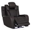 Wendell - Power Motion Recliner With Storage, USB & LED - Dark Gray
