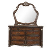 Bella Notte - Dresser Mirror - Mahogany Brown