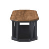 Decker - 3 Piece Occasional Set (1 Coffee & 2 End Tables) - Brown / Black