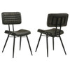 Misty - Leather Upholstered Dining Chair (Set of 2)