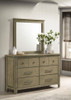 Hazlewood - 6-Drawer Bedroom Dresser Cabinet