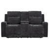 Kennett - Chenille Upholstered Power Reclining Loveseat