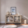 Solano - Sliding Door Dining Sideboard Server - Weathered Mango