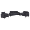 Bowen II - Upholstered Track Arm Sofa Set