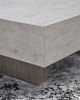 COSSETTE Cement-Look 3 Piece Table Set