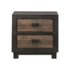 Harlington - 2-Drawer Nightstand - Dark Chocolate