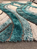 ARGYLE Teal 5' x 8' Luxury 3D Area Rug