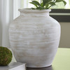 HILOUX Distressed White 10" x 12" Height Vase