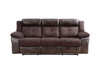 Pueblo - Manual Recliner Sofa - Coffee