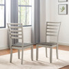 Abacus - Side Chair (Set of 2) - Alabaster / Honey