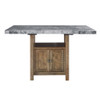 Grayson - Counter Height Set With Gray Top Table