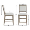 Lily - Counter Chair (Set of 2) - Greige