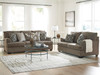 MATHEW Nutmeg Sofa & Loveseat