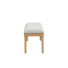 Essence - Dining Bench With Natural Cushion