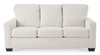 ELOWEN Beige 76" Wide Full Size Sofa Sleeper