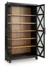 Christop - Accent Cabinet - Black / Brown