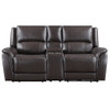 Alexandria - Power Reclining Console Loveseat