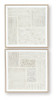 Andorfield - Wall Art Set (Set of 2) - Beige / Black / White