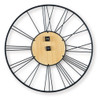 Brockett - Wall Clock - Black / Natural