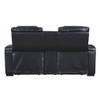 Ephron - Power Motion Loveseat With Console, Power Headrests, LED & Speakers - Black